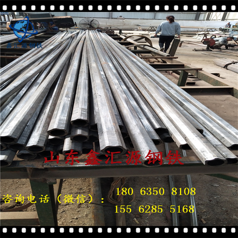 专业生产异型钢管16Mn六角管公差尺寸保证
